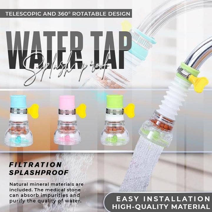 New Fan Faucet With Clip 360 Adjustable Flexible Kitchen Faucet 0