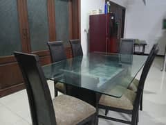 Dining Table With 6 Chairs For Sale