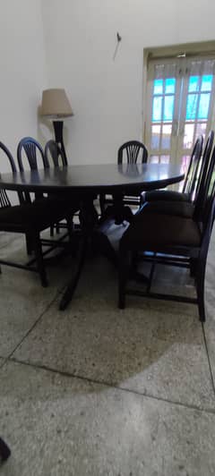 Dinning Table with 8 Chairs