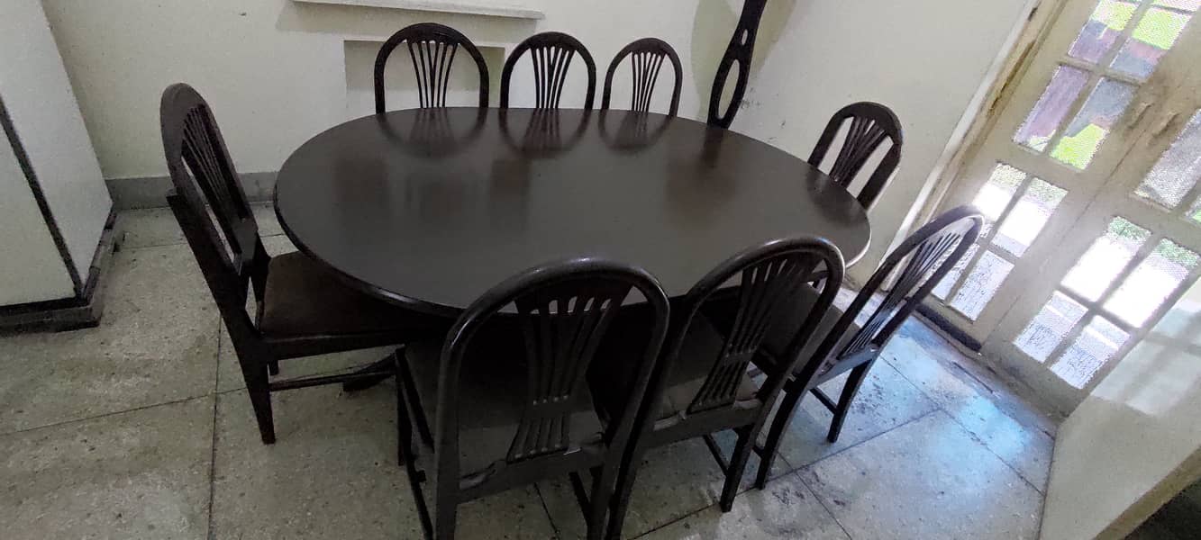 Dinning Table with 8 Chairs 1