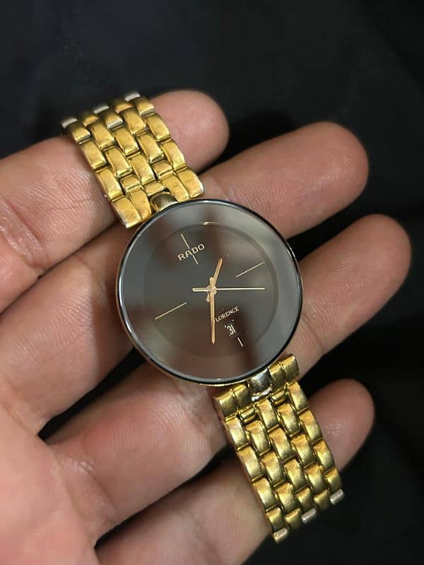 RADO FLORENCE GENTS ORIGINAL SWISS WATCH FOR SALE 2