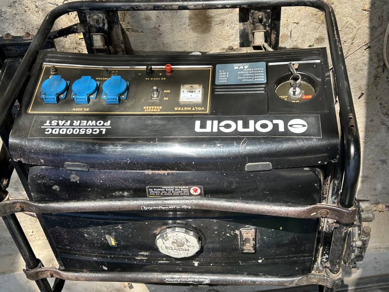 Loncin 5kW Generator - Model LC6500DDC 1