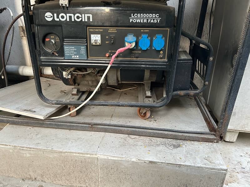 Loncin 5kW Generator - Model LC6500DDC 3