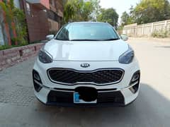 KIA Sportage 2020 AWD Islamabad Number