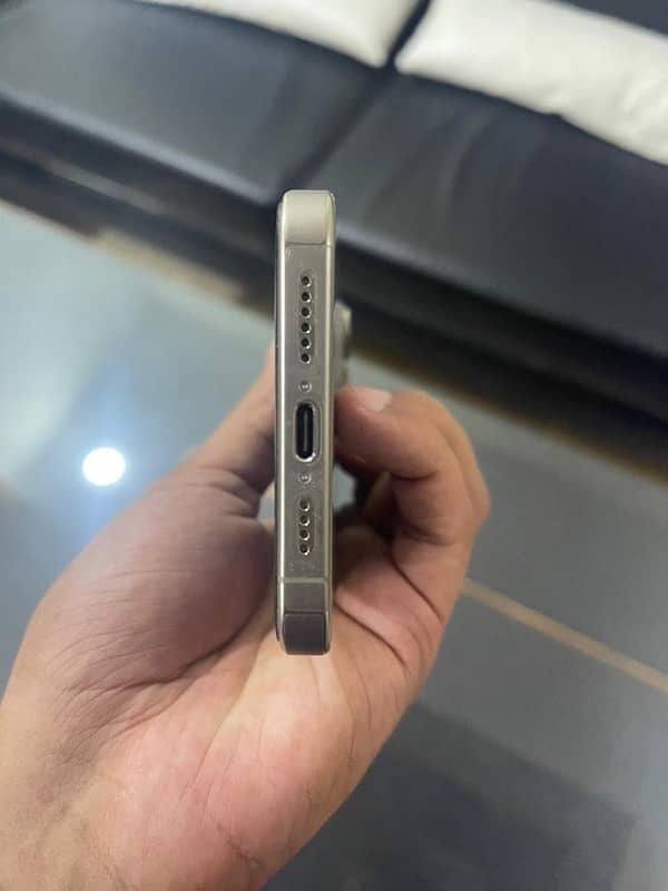 iphone 15 pro max, not PTA, non Active, Natural Titanium 2