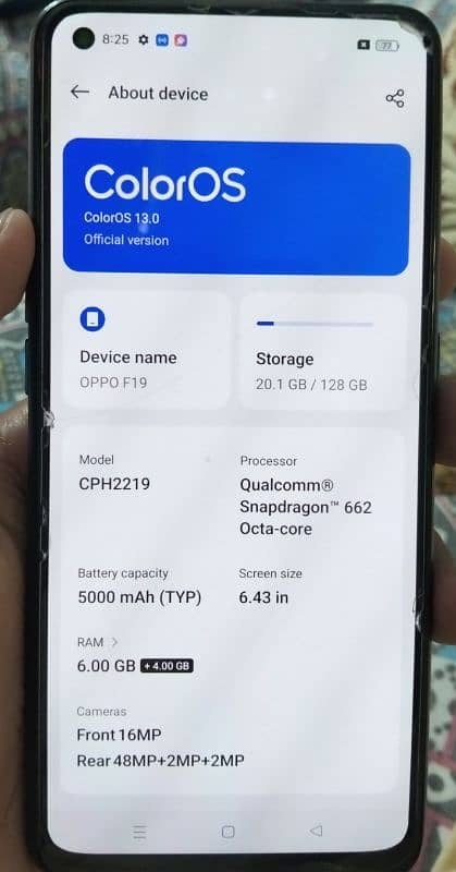 oppo f19 4