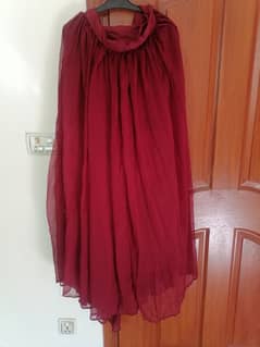 Formal wear Maroon Lehenga