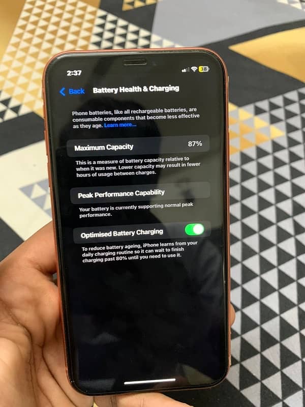 IPHONE XR JV 2 month sim working 2