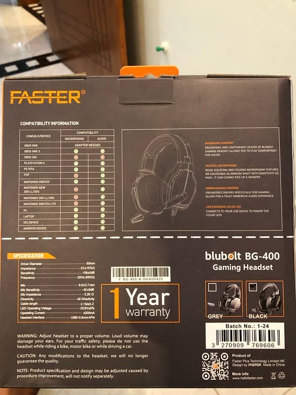 Gaming headset 1