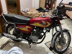 Honda CG-125 Red colour 2021