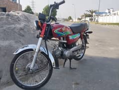 Honda cd70 2018 model in good condition