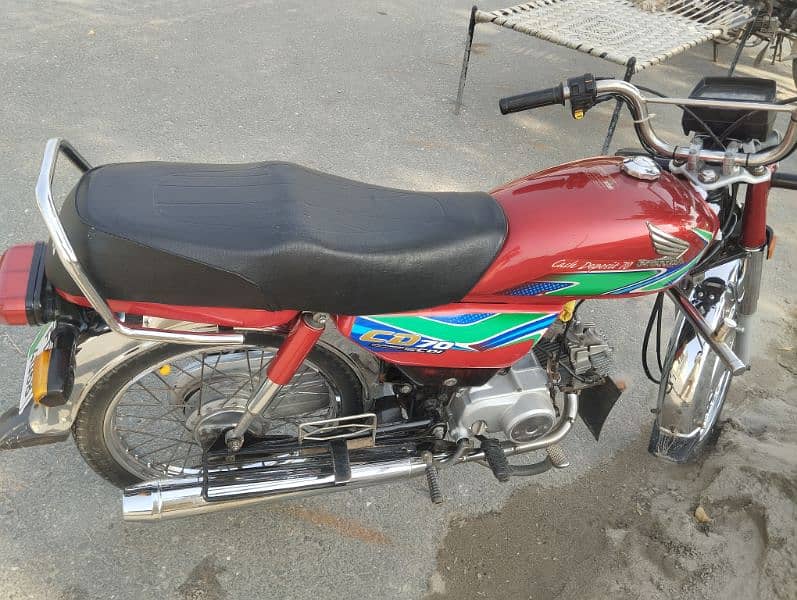 Honda cd70 2018 model in good condition 2