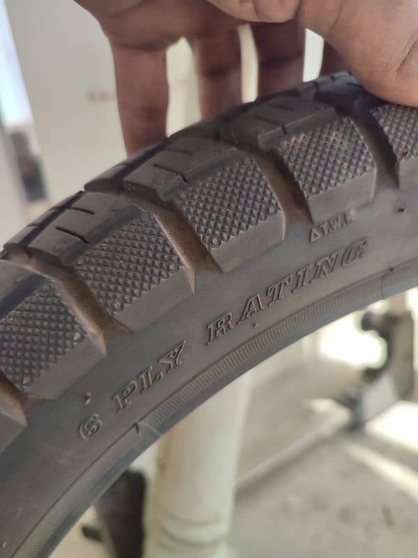 Panther tyre for 125 and 150 bikes. 1