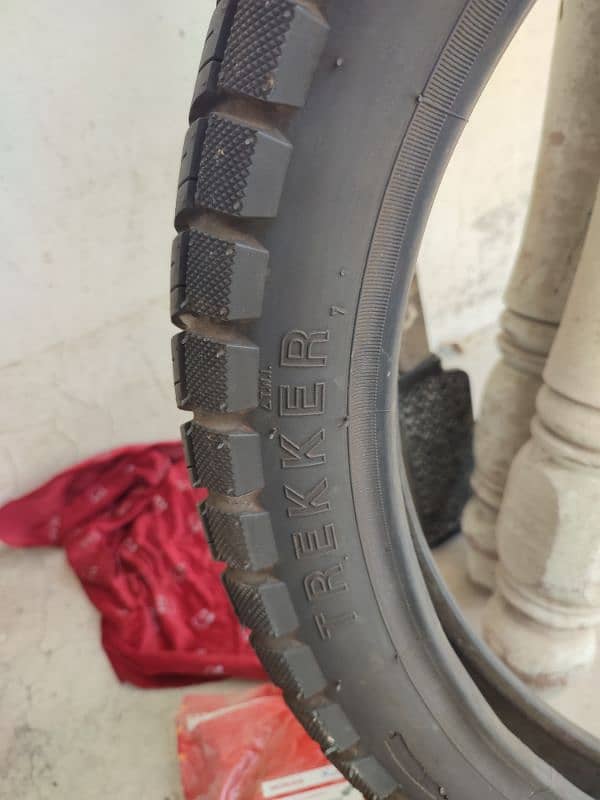 Panther tyre for 125 and 150 bikes. 2