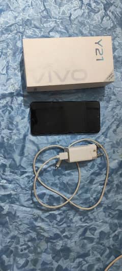 Vivo Y21 4gb+1gb 64gb With Orginal Box And Charger 0