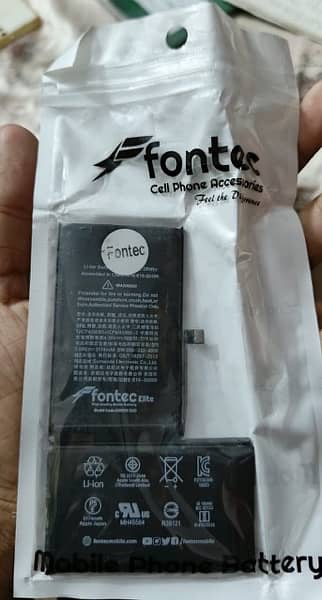 Iphone Xs Max . Fontec Battery  All Ok 0