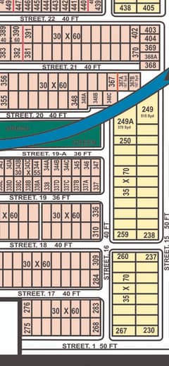 Pair 30x60 plots with Corner for Sale in C block