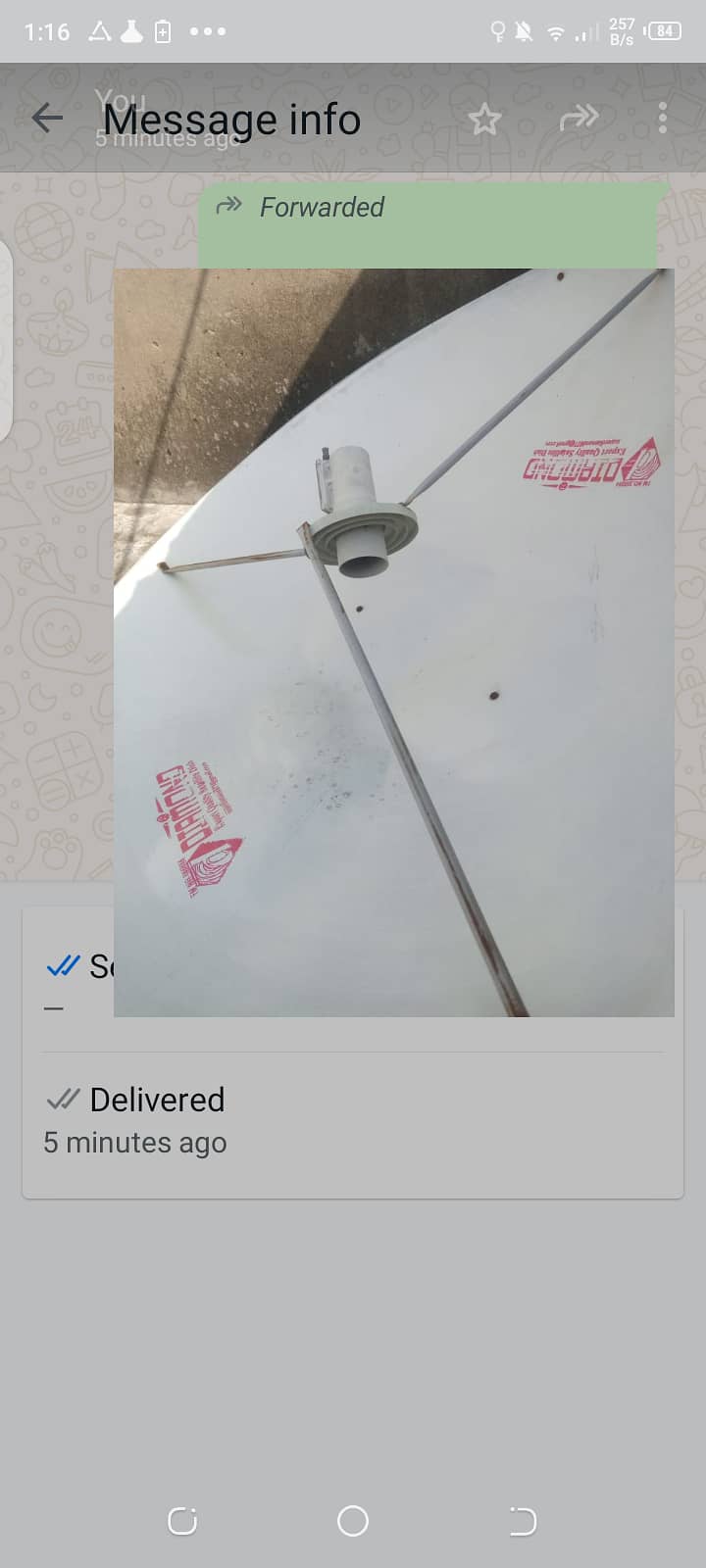 Dish antennas and receiver for sale 5