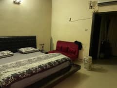 one bed furnished apartment available for rent e-11 Islamabad