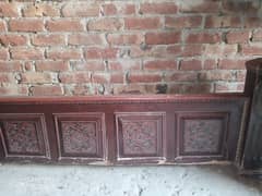 bed aur showcase for sale urgent