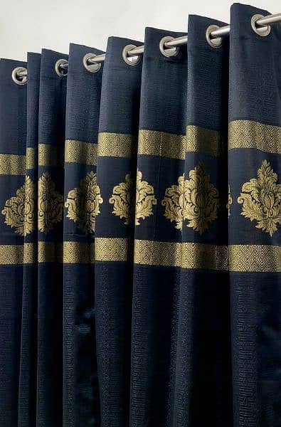 1 PC jacquard board top border curtain 1