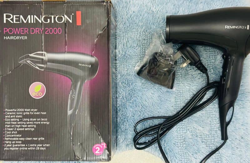 Remington Power Dry 2000 Hair Dryer 4