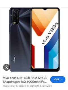 vivo y20s 4gb 128gb full box 0