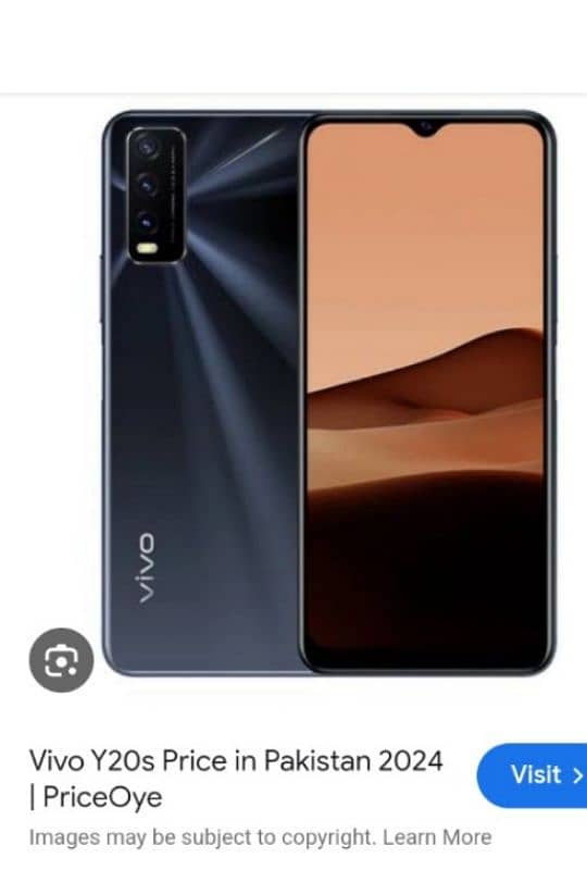 vivo y20s 4gb 128gb full box 1