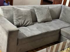 Luxury L-Shape Sofa – Just Like New, Perfect Condition 0