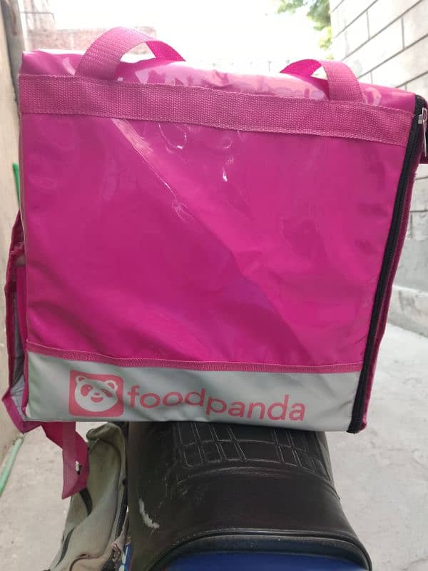 FoodPanda Delivery Bag W_h_a_t_s_a_p_p = 0-3-2-1-9-2-4-7-5-6-5 3