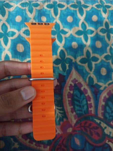 New Orange straps for smart watch 0