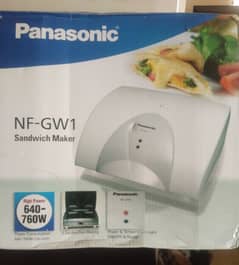 Panasonic sandwich maker 0