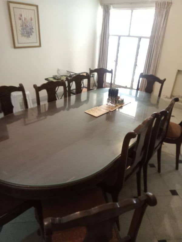 dining table akhroot wood pure lakari 4