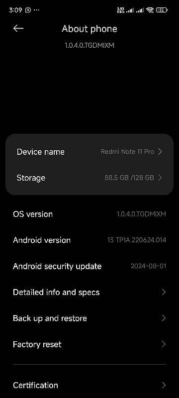 redmi note 11 Pro 3