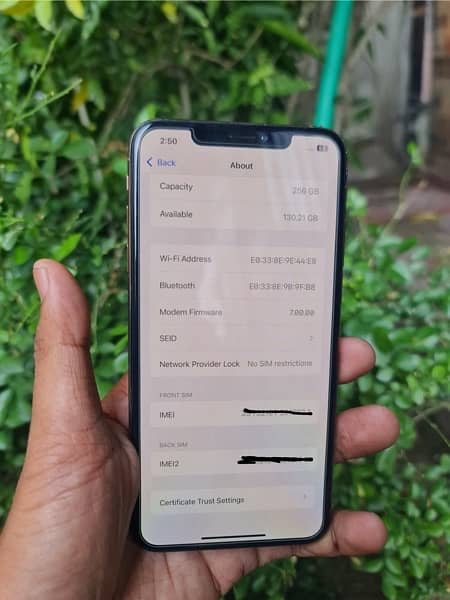 iphone xs max 256gb dual physical sim pta approved 8