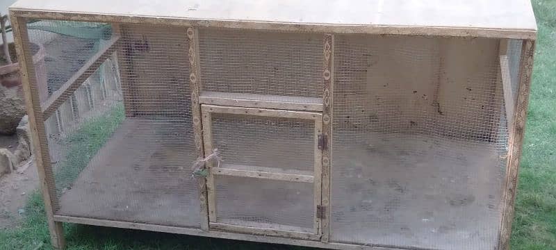 Wooden Cage for Hens (Slightly Used) 4