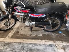 HONDA CD-70 ModeL 2017 October karachi.