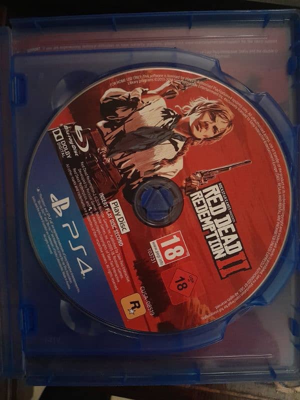 Red Dead Redemption 2 Ps4 Scratchless 10/10 3