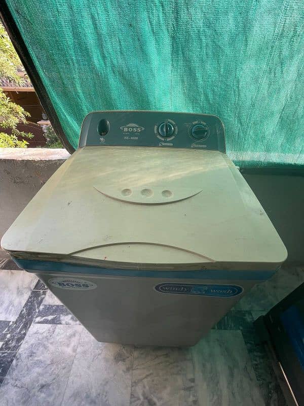 Boss  washing machine and spinner dryer 0