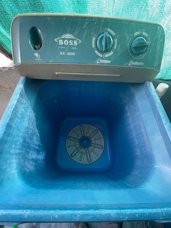 Boss  washing machine and spinner dryer 1