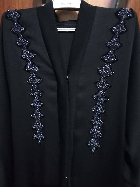 Arabic embroidery abaya 0