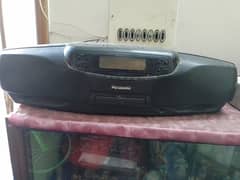 Panasonic CD Radio Cassette Player MASH RX-DT701 CD/TAPE/Radio