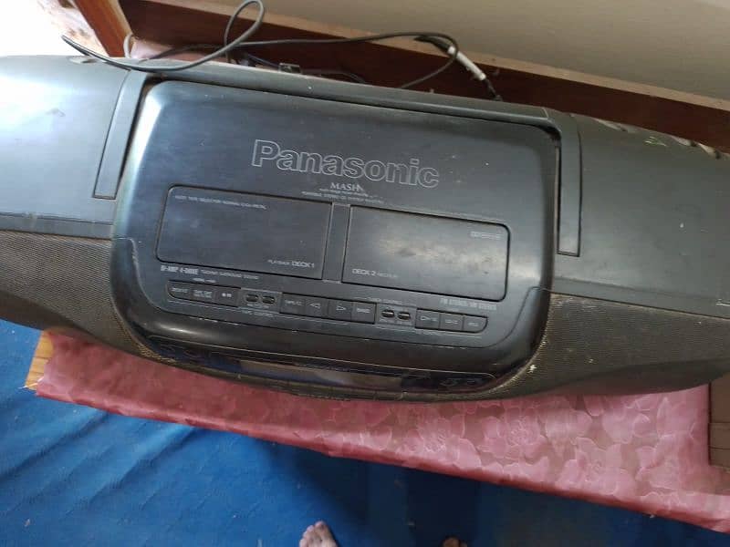 Panasonic CD Radio Cassette Player MASH RX-DT701 CD/TAPE/Radio 4