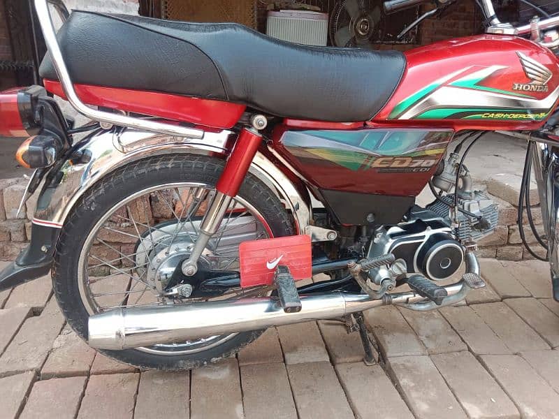 Honda CD 70 Model 2022 Excellent condition 0