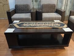 Seven seater Sofa & Table set | Luxury sofa | 7 seater wooden sofa