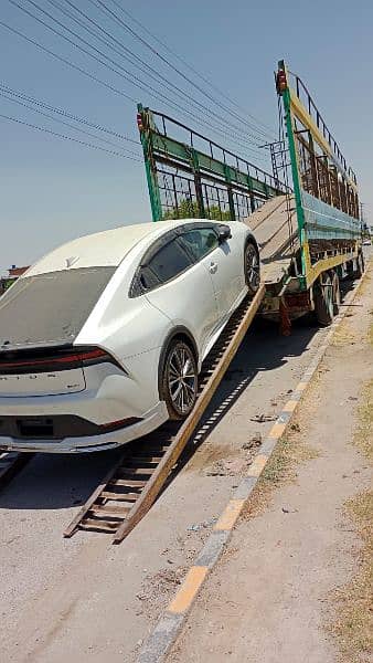 shifting car carrier mazda container trucking logistic shipping servic 1