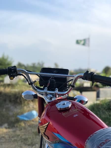 honda cg 125 red colour 2