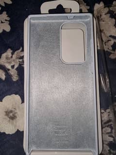 Samsung Galaxy S23 Ultra Silicone Back Cover with Microfibers