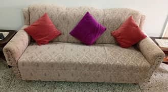 3 seater+ 3seater sofa (with cushions)