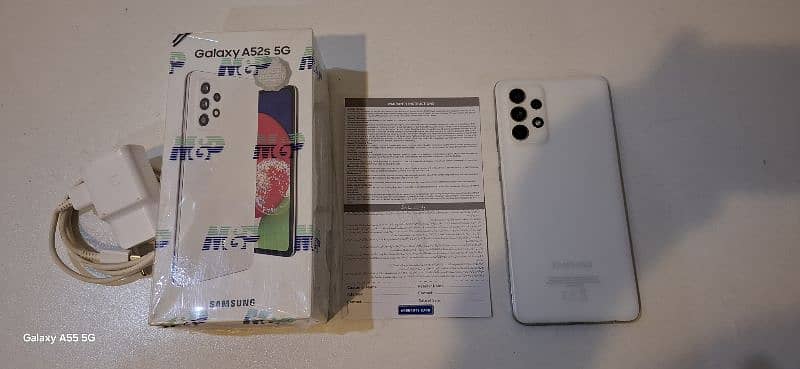 samsung a52s 8/128 - complete box 8